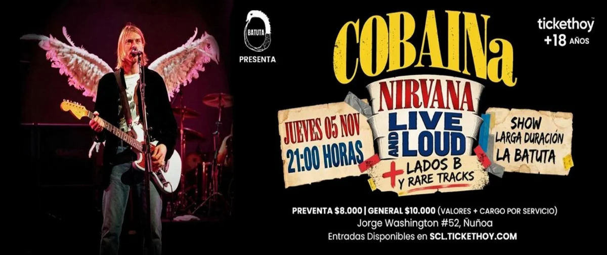 Noche De Grunge Junto A Nirvana