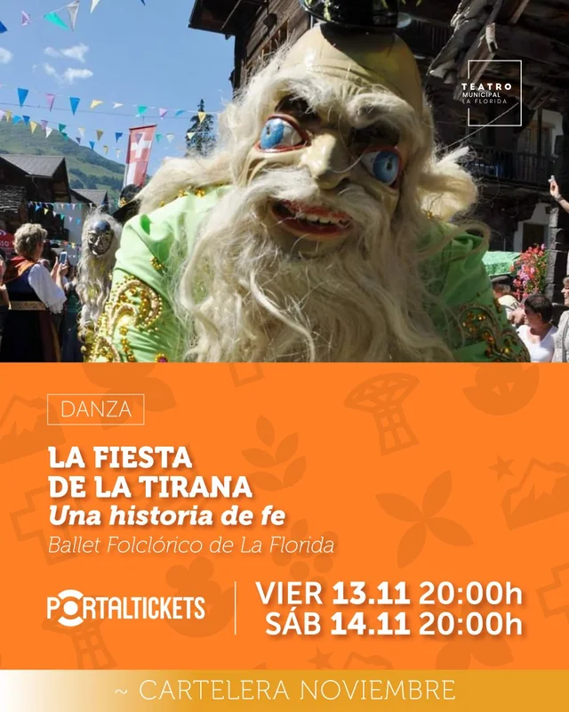 La Fiesta De La Tirana: Una Historia De Fe - Viernes 13 De Noviembre En Teatro Municipal De La Florida