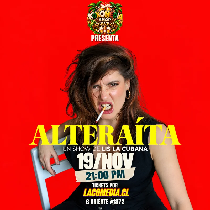 Alteradita: Un show de Lis La Cubana en Curico 19.11