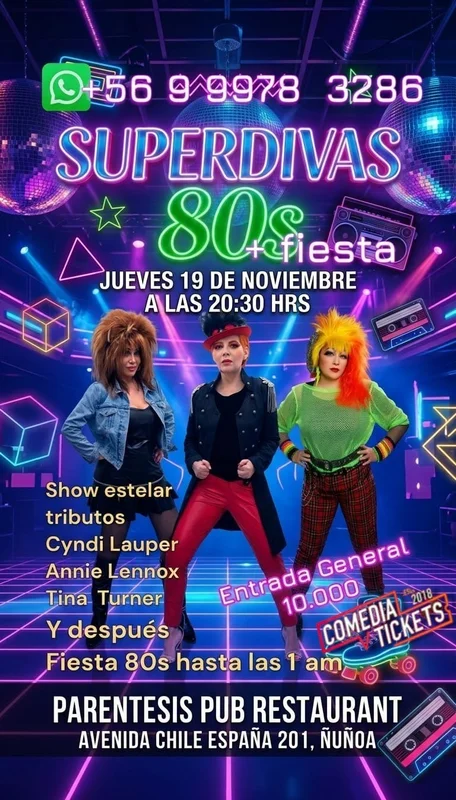 Superdivas 80s On Fire