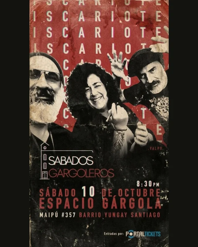 Iscariote Presenta Puros Calados En Espacio Gárgola