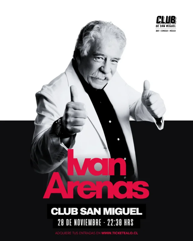 Ivan Arenas El Profesor Rossa En El Club De San Miguel 28 De Noviembre 22:30 Hrs