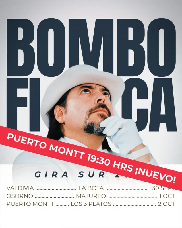 BOMBO FICA EN LOS 3 PLATOS, PUERTO MONTT