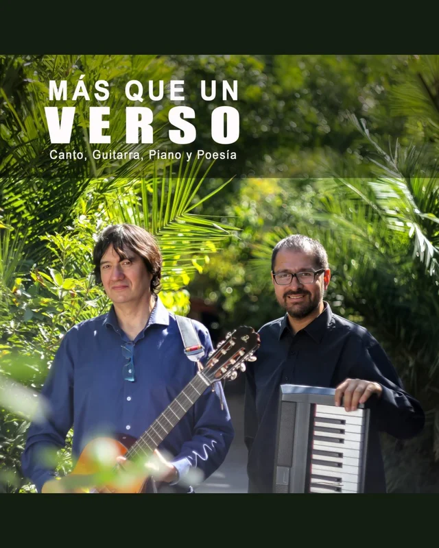 Más Que Un Verso, Canto, Guitarra, Piano Y Poesia En La Reina