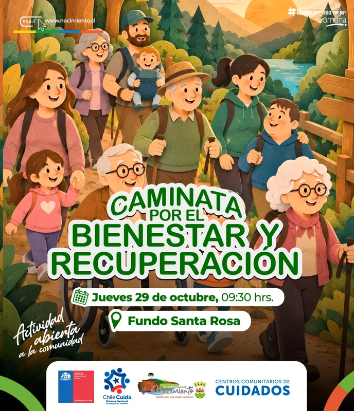 Caminata por el Bienestar y Recuperación en Nacimiento