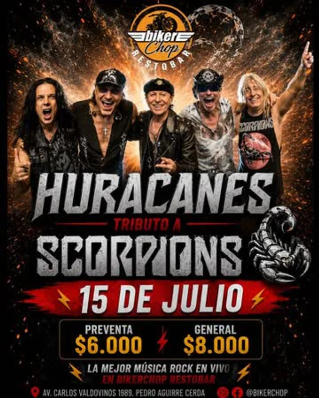 Tributo A Scorpions En Biker Chop