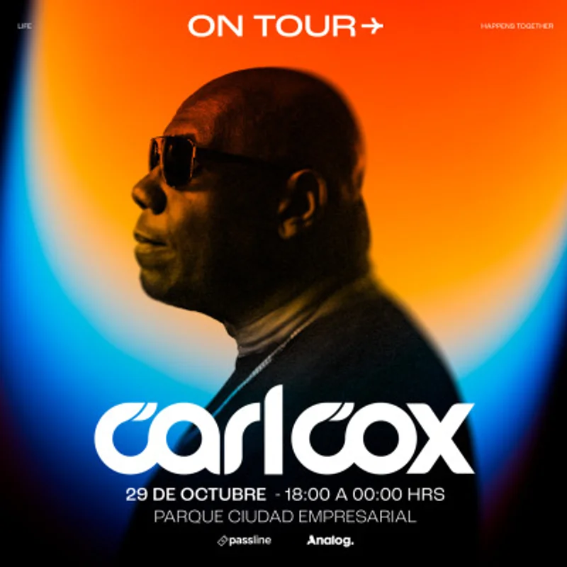 Carl Cox - On Tour →