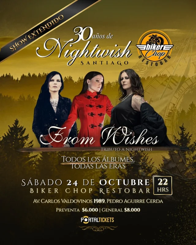 Tributo A Nightwish En Biker Chop