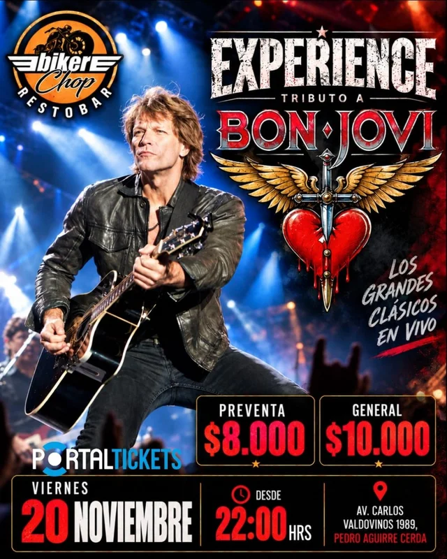 Tributo A Bon Jovi En Biker Chop
