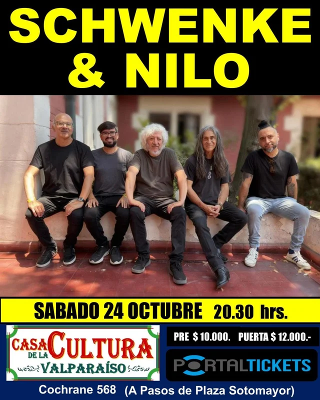 Schwenke & Nilo Concierto En Casa De La Cultura De Valparaíso
