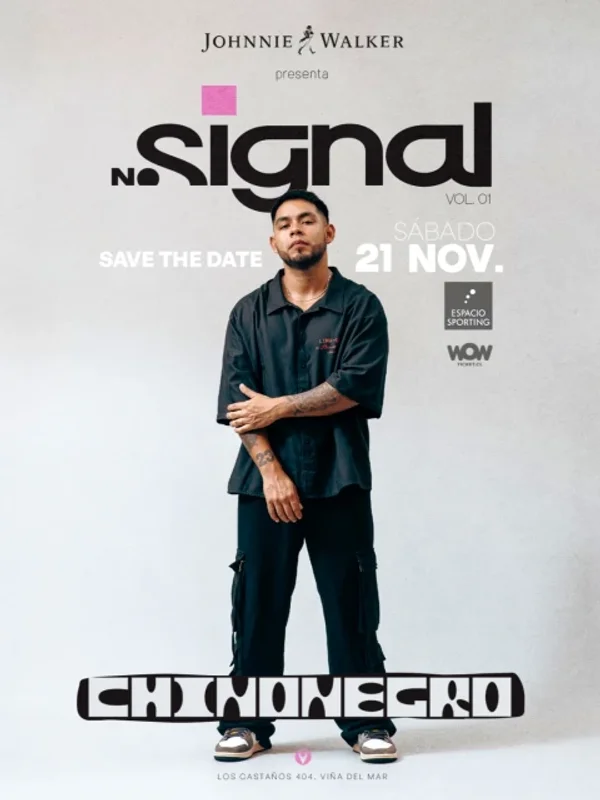 NO SIGNAL Presenta: CHINONEGRO @ SPORTING VIÑA DEL MAR