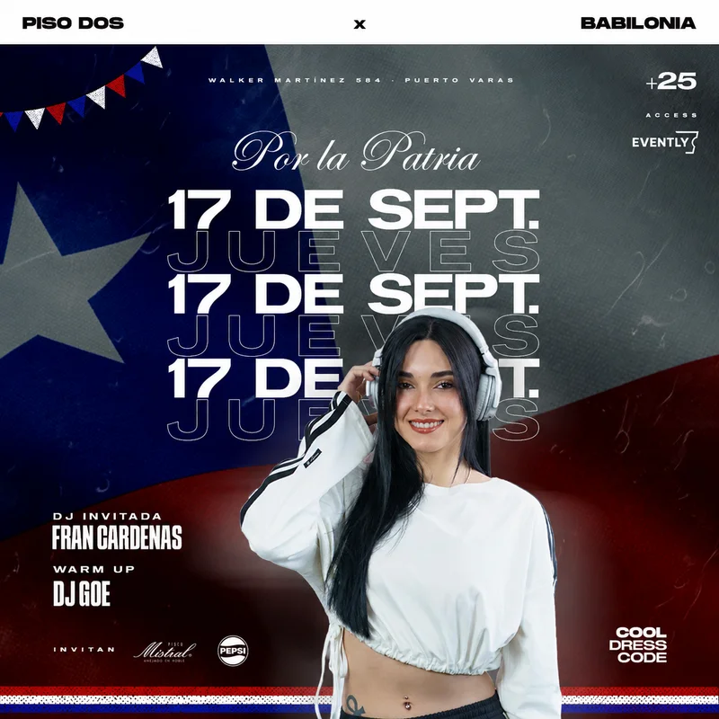 Piso Dos X Babilonia// Por La Patria DJ Fran Cardenas