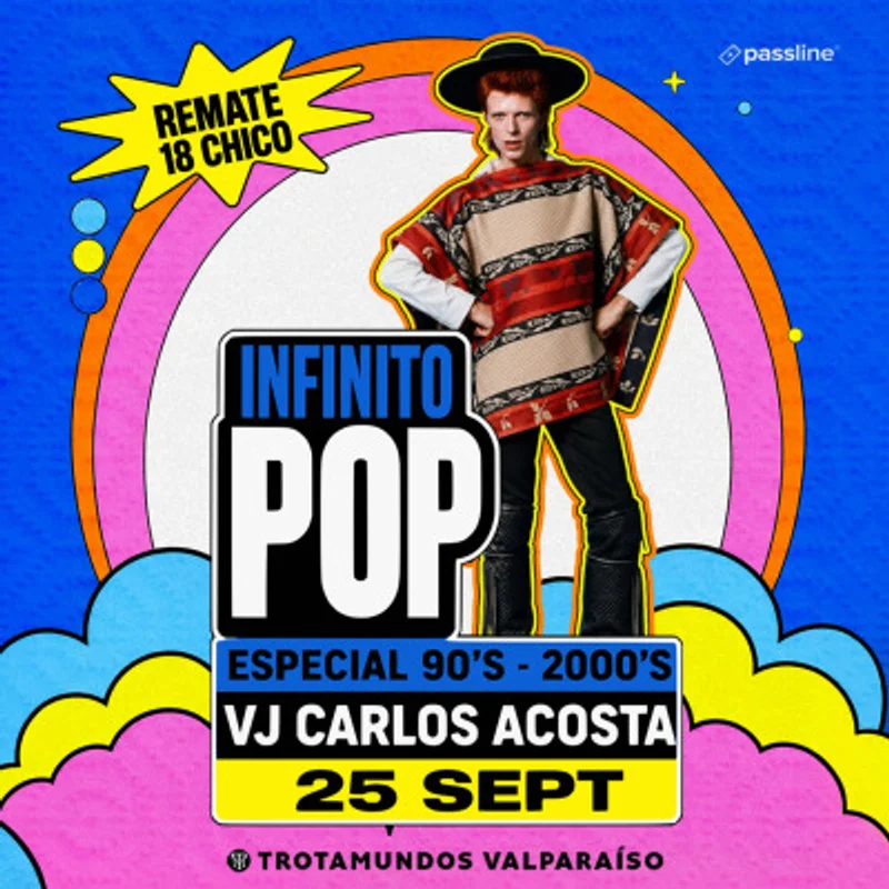 InfinitoPop - Especial 90,2000s por Vj Carlos Acosta - Trotamundos Valparaíso