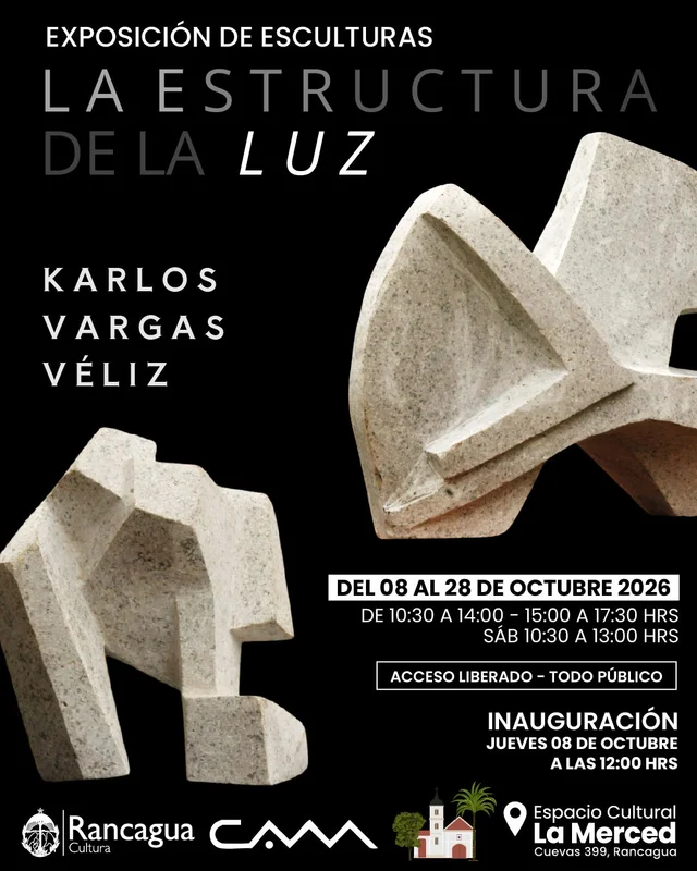 EXPOSICIÓN "LA ESTRUCTURA DE LA LUZ", de Karlos Vargas