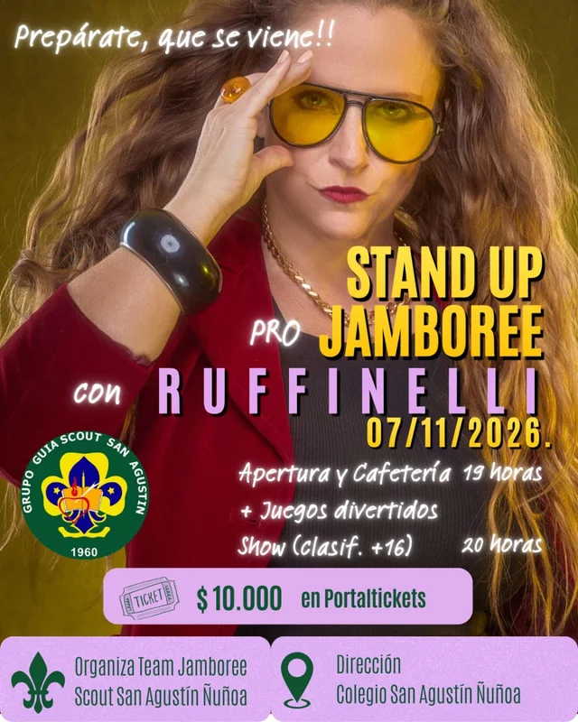 Stand Up Jamboree Con Bernardita Ruffinelli En Colegio San Agustin