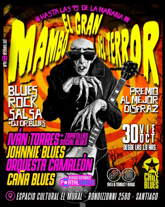 El Gran Mambo Del Terror Bailable Con Bandas En Vivo