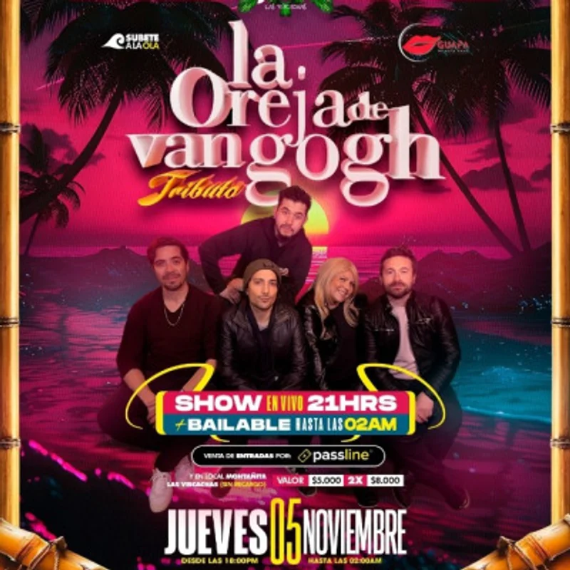 Show Tributo La Oreja de Van Gogh