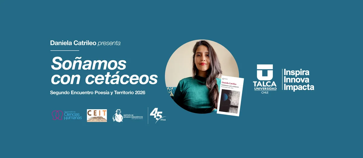 Daniela Catrileo presenta "Soñamos con cetáceos"