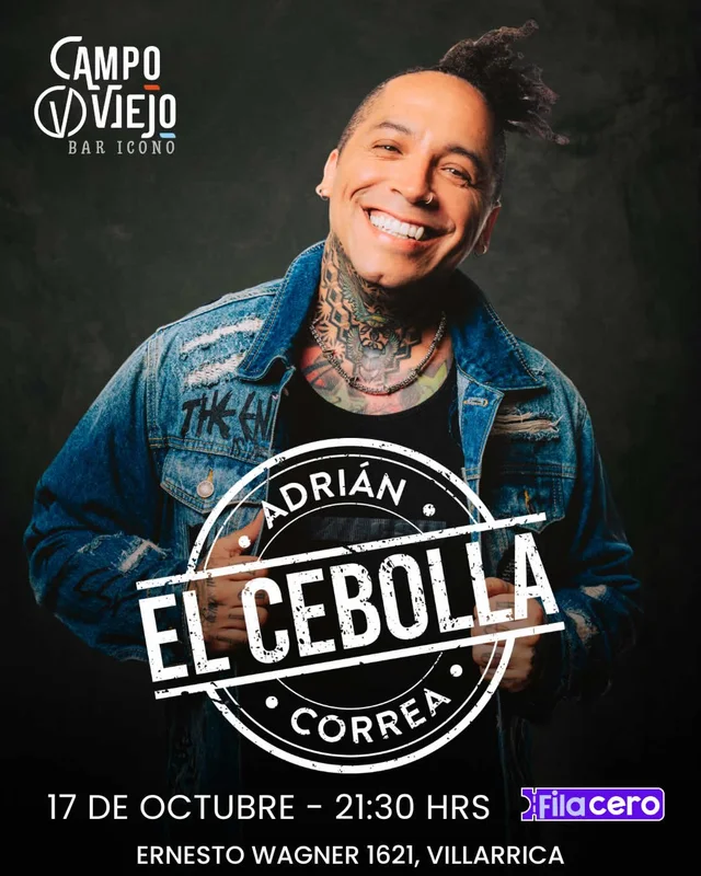 Adrián "El Cebolla" Correa en Villarrica