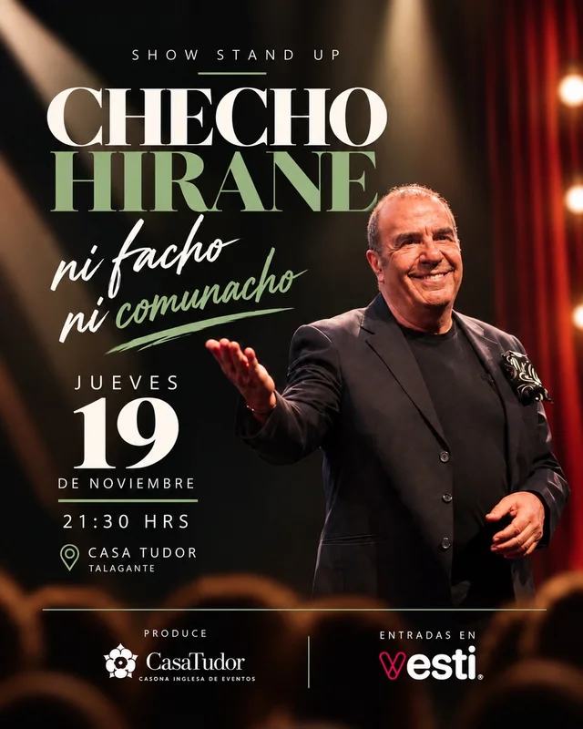 Checho Hirane – Ni Facho Ni Comunacho | Casa Tudor