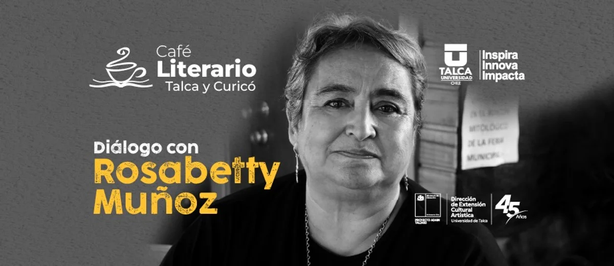 Café Literario Talca y Curicó: Invitada Rosabetty Muñoz