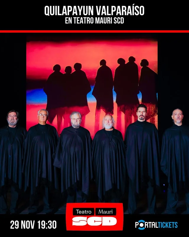 Quilapayun En Teatro Mauri Scd Valparaíso