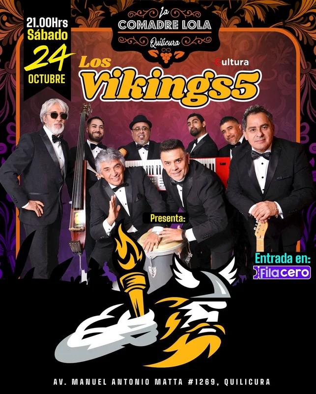 Los Vikings 5 en La Comadre Lola
