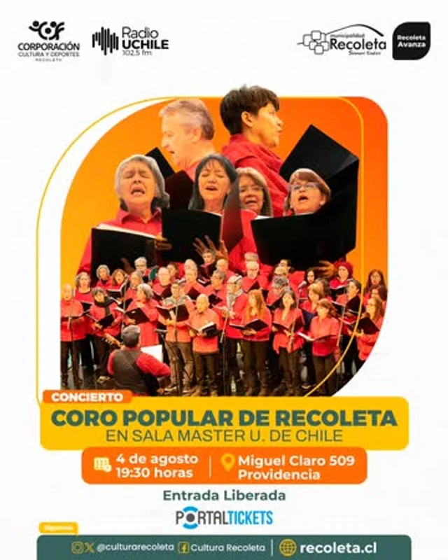 Coro Popular De Recoleta En Sala Master
