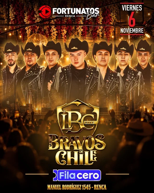 Los Bravos de Chile en Fortunatos Bar