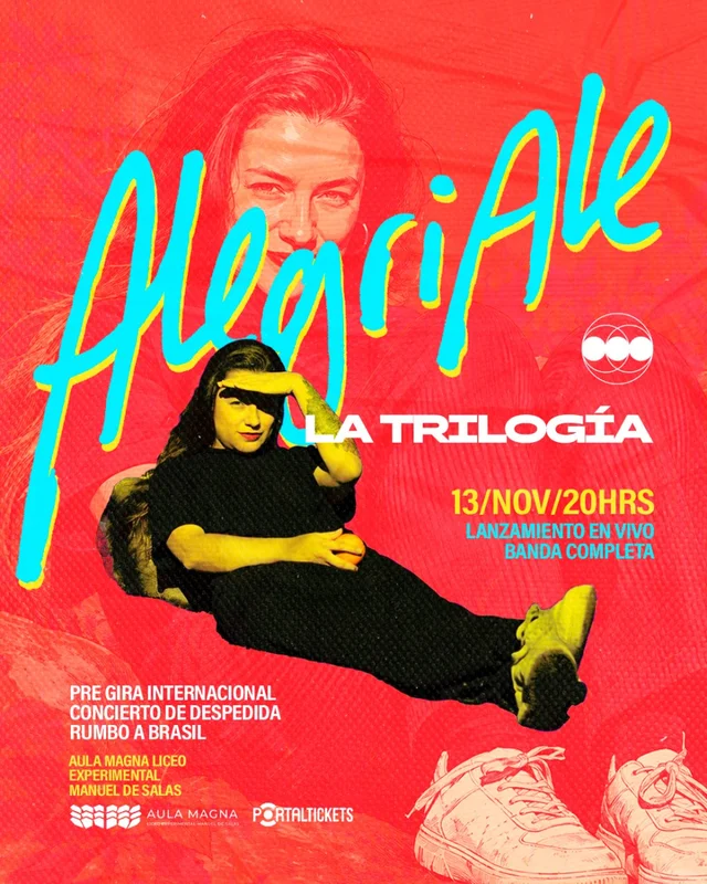 Alegriale: La Trilogía - Lanzamiento Con Banda Completa En Aula Magna Liceo Manuel De Salas