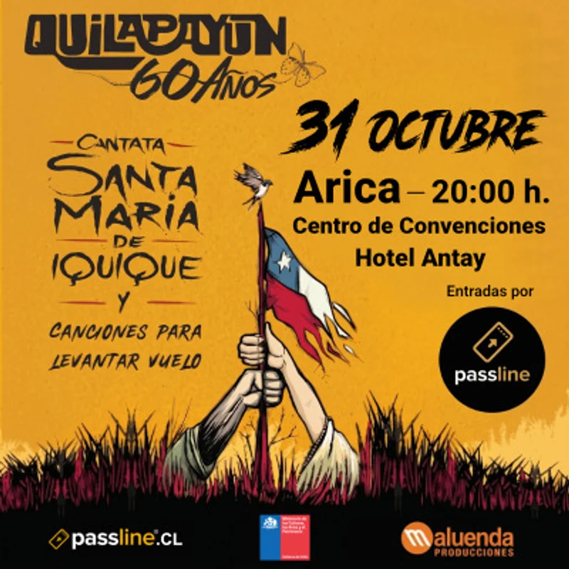 Cantata de Santa Maria / Quilapayún / Arica