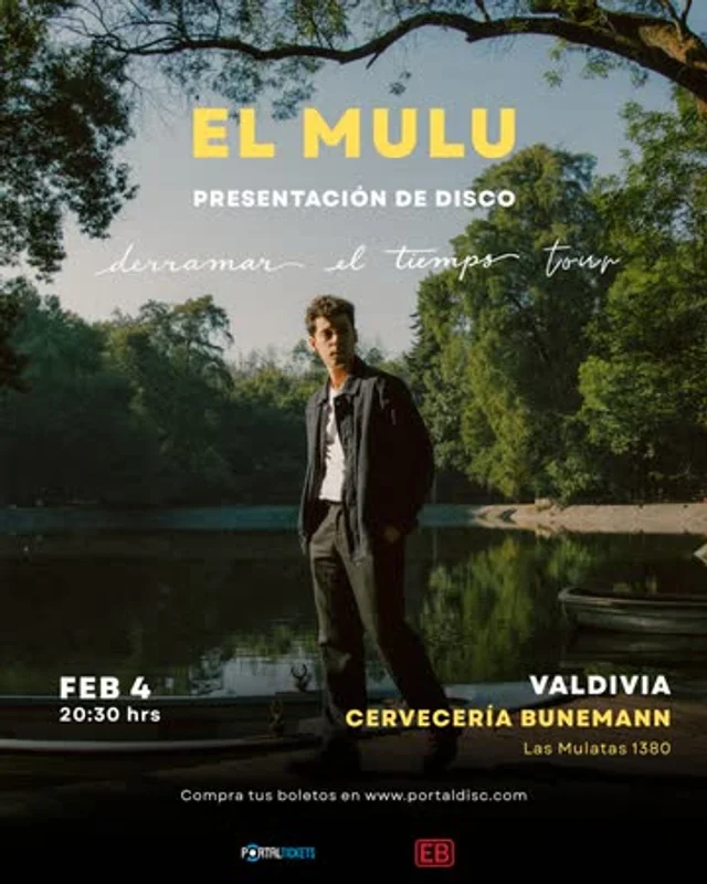 El Mulu: Derramar El Tiempo Tour En Estación Bünemann, Valdivia