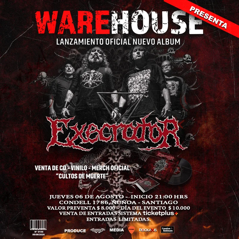Execrator - Lanzamiento oficial de nuevo album ?Cultos de Muerte?