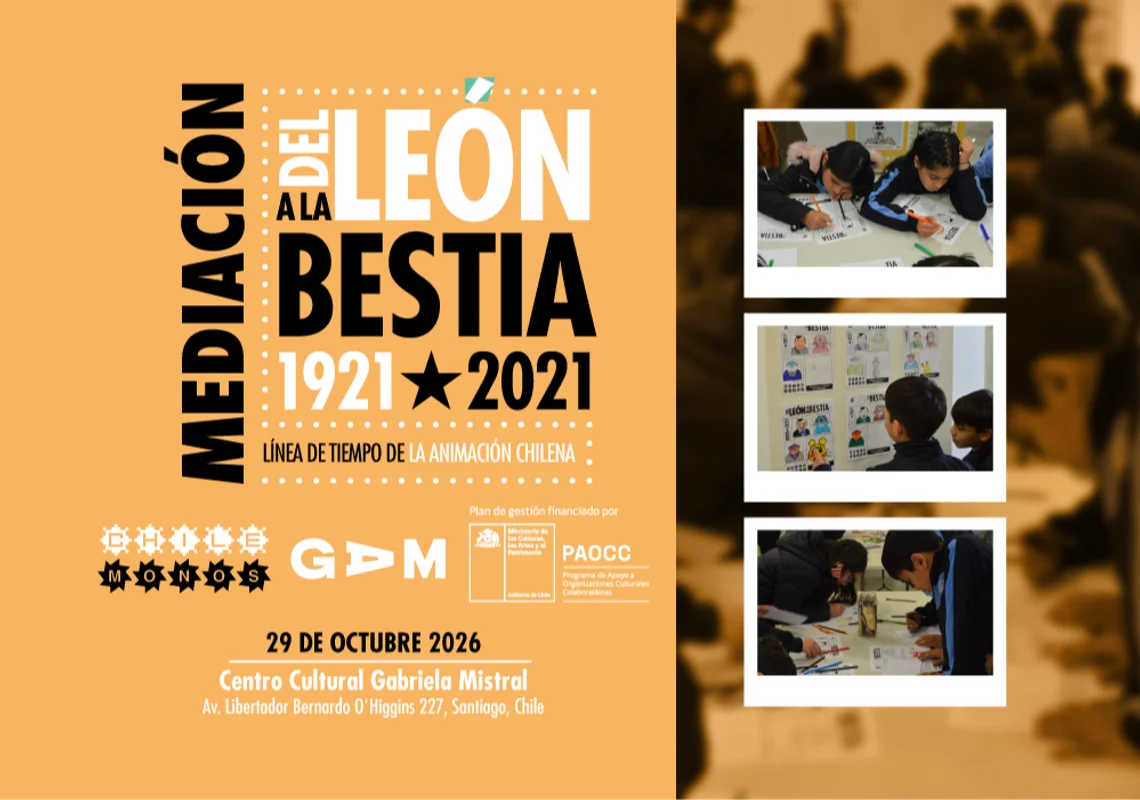 Mediación "Del León a la Bestia 1921-2021" | Centro Cultural GAM