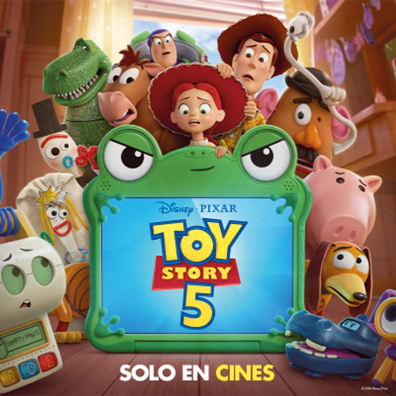 Toy Story 5, Doblada, Martes 22 A Las 15.00 Hrs