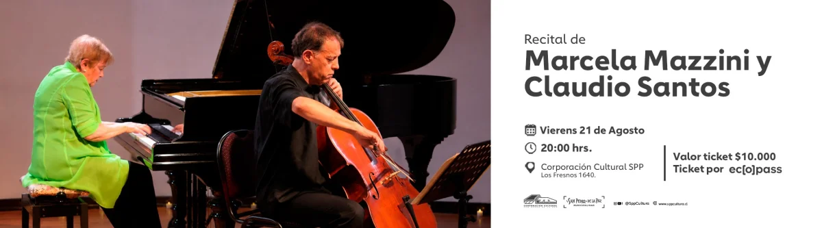 Recital de Marcela Mazzini y Claudio Santos