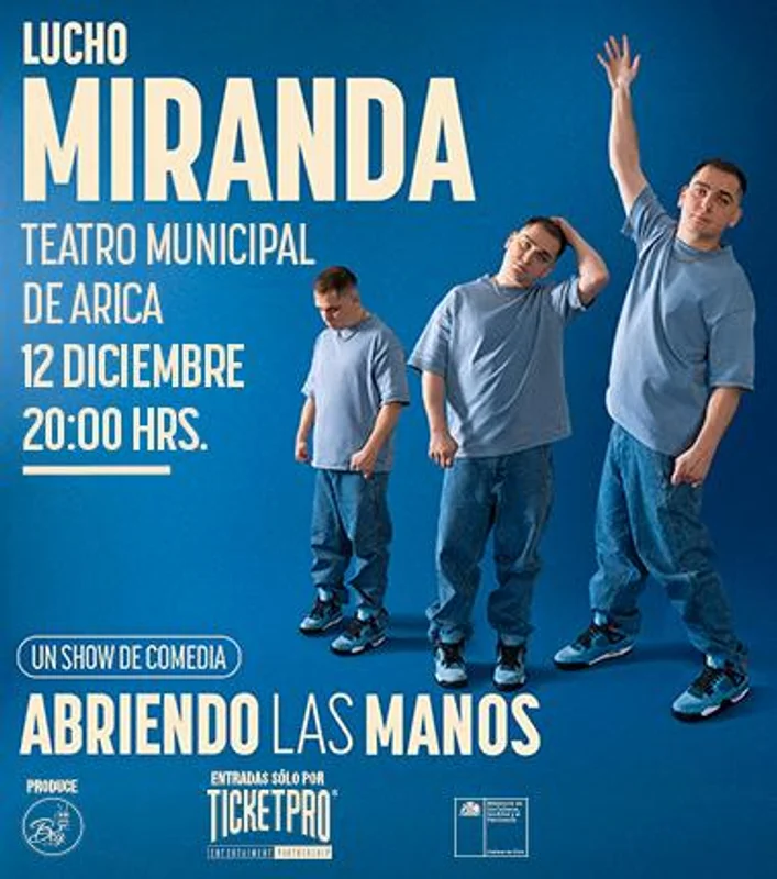 Lucho Miranda Abriendo Las Manos - Arica