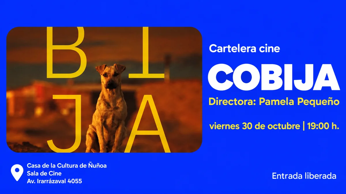 Cine en Ñuñoa: exhibición de «Cobija», de Pamela Pequeño