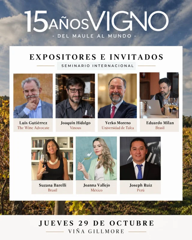 Seminario Internacional «15 Años Del Maule al Mundo»