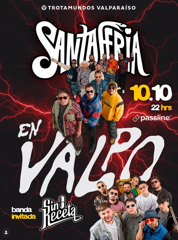 Trotamundos Valparaíso – Santa Feria en Valpo