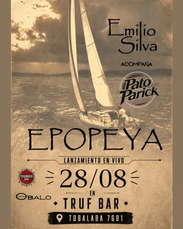 Emilio Silva: Epopeya En Vivo Bar Truf