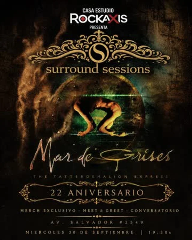 Surround Sessions: The Tatterdemalion Express 22 Años En Casa Estudio Rockaxis