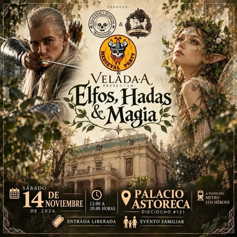 Medieval Party & Veladaa: Elfos, Hadas & Magia