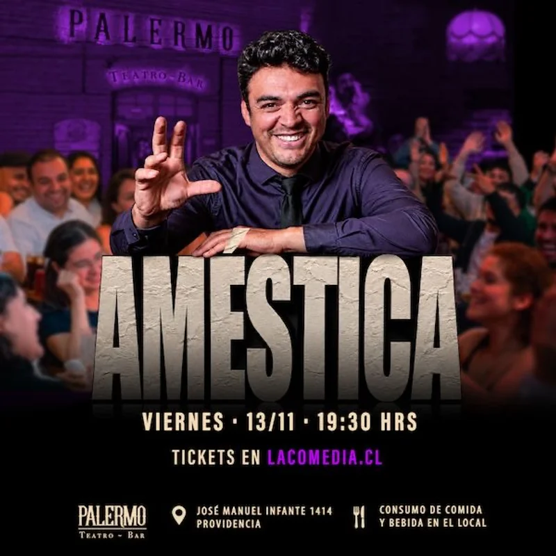Mago Amestica en Palermo 13.11