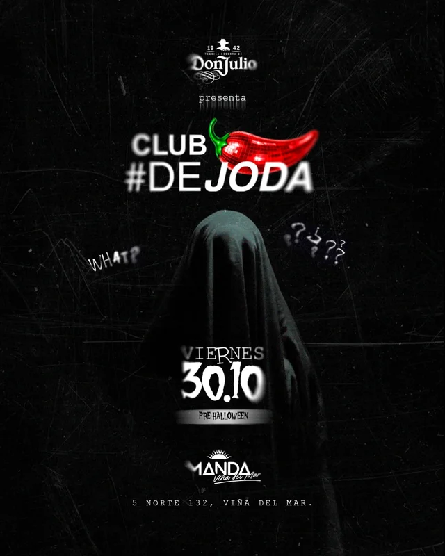🌶️ Club #Dejoda: Pre-Halloween 👻 30/10