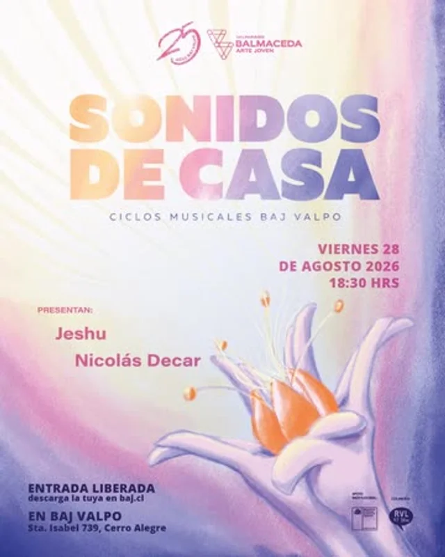 Sonidos De Casa: Conciertos Gratuitos 2026 En Balmaceda Arte Joven, Valparaíso