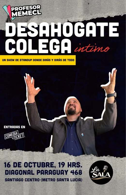 Desahógate Colega “íntimo”