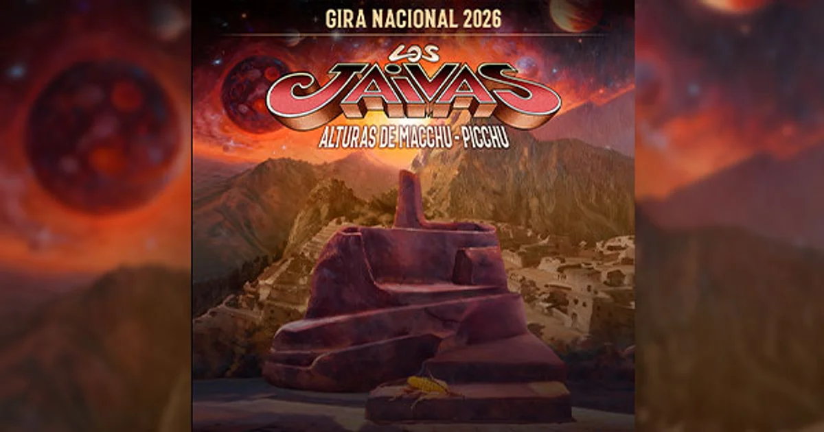 Los Jaivas 2026 Gira 45 años alturas de Macchu Picchu - Curicó