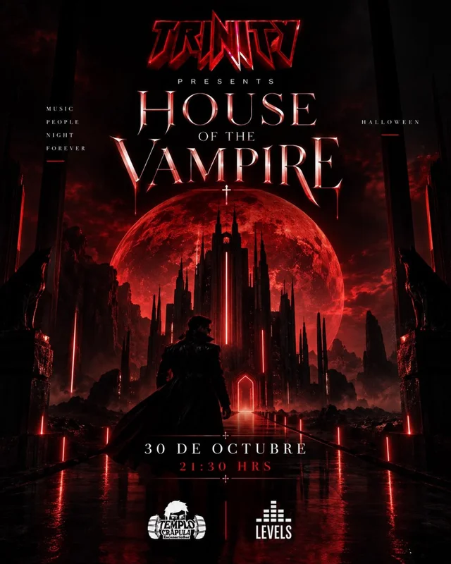 Trinity Presents: House Of The Vampire En Templo Crápula, Concepción