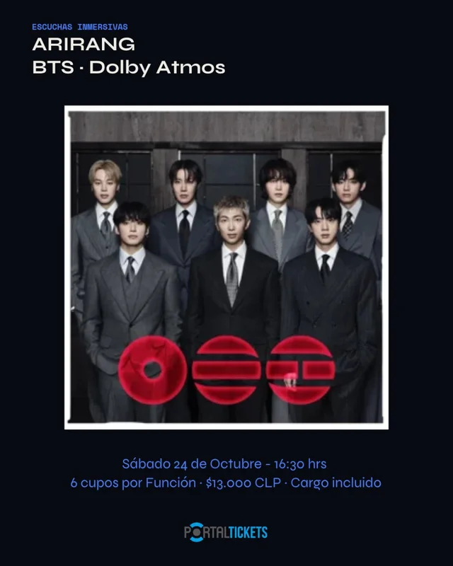Escuchas Inmersivas En Estudio Serena - Arirang - Bts - Sabado 24 De Octubre